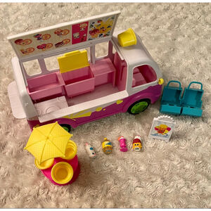Shopkins Scoops Ice Cream Truck EUC
